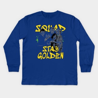 Golden Girls 80s Stay Golden Kids Long Sleeve T-Shirt